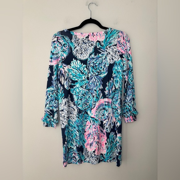 Lilly Pulitzer Party‎ In Paradise Girls Mini Sophie Ruffle Dress XL (12-14) - Picture 9 of 9